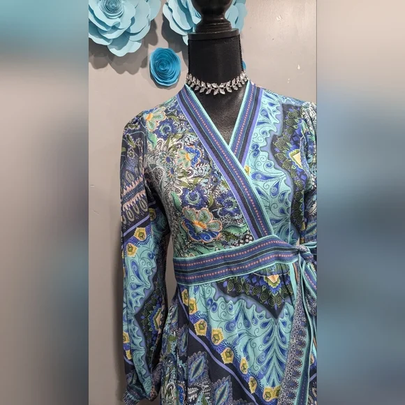 HALE BOB Veronika Wrap Dress ✨ - Picture 5 of 13